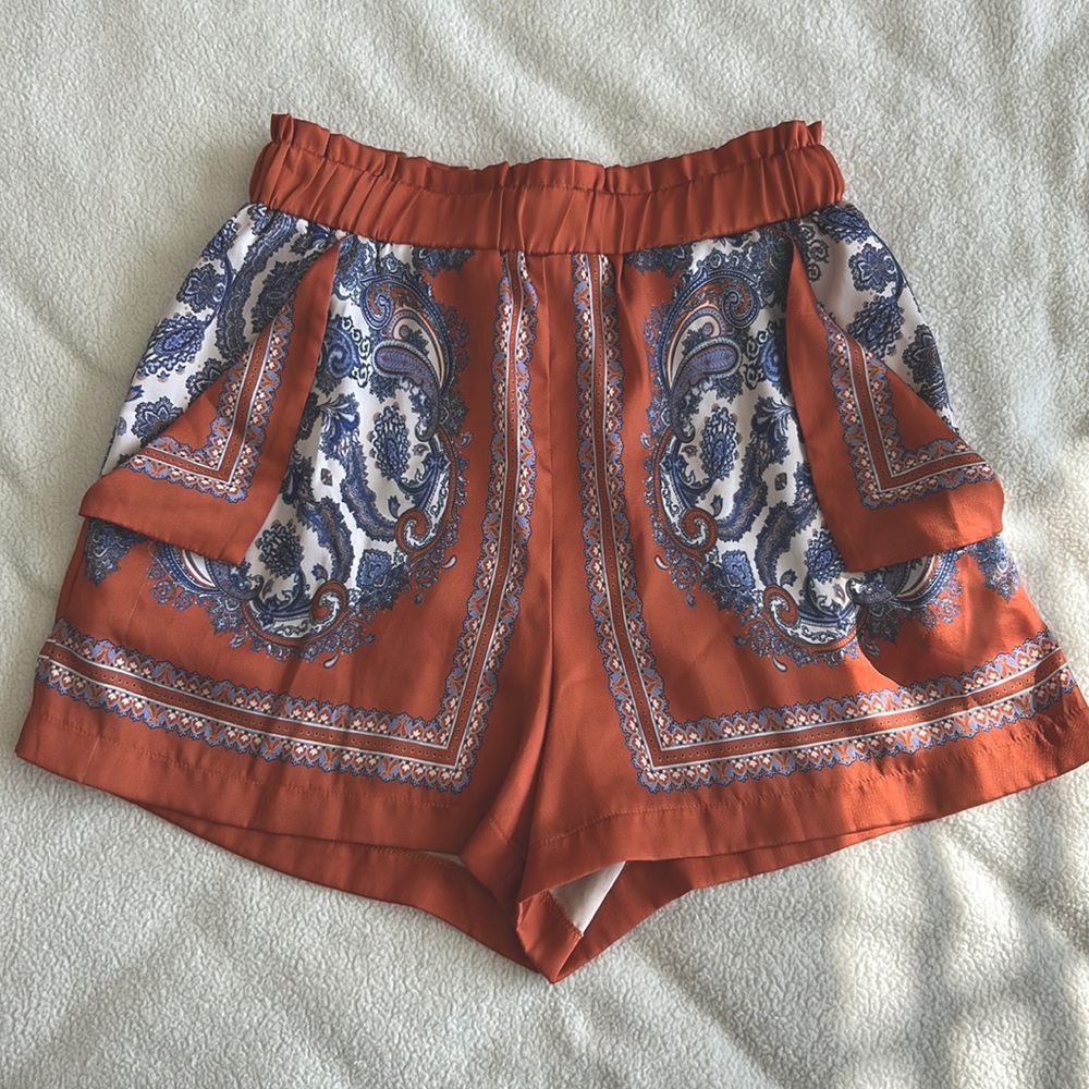 H&M Silky High Waisted Shorts